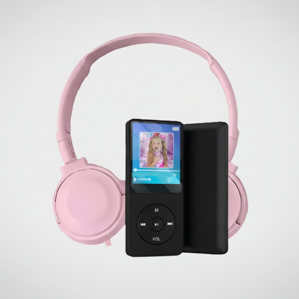 Kids MP3 Player Headset Digital Music Player