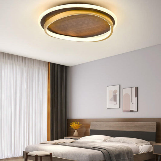 LED Ceiling Light Flush Mount Circular Modern Minimalist