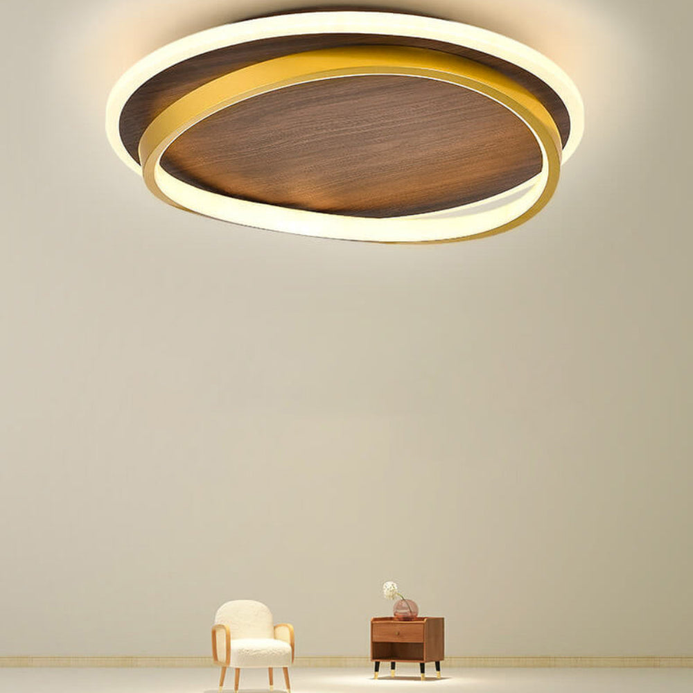 LED Ceiling Light Flush Mount Circular Modern Minimalist