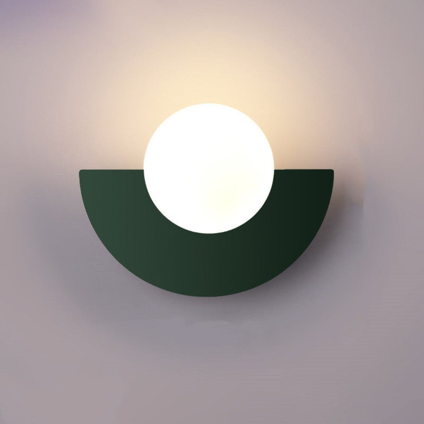 LED Indoor Light Fixture Wall Sconce Modern Glass Globe