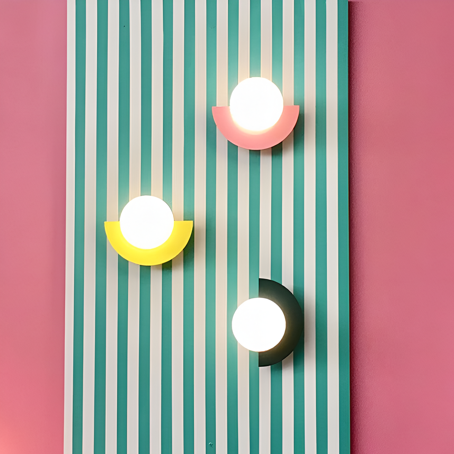 LED Indoor Light Fixture Wall Sconce Modern Glass Globe