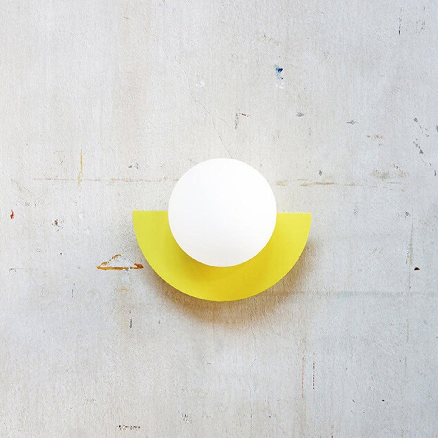 LED Indoor Light Fixture Wall Sconce Modern Glass Globe