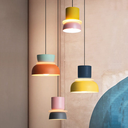 LED Modern Pendant Light Macaron Nordic Style