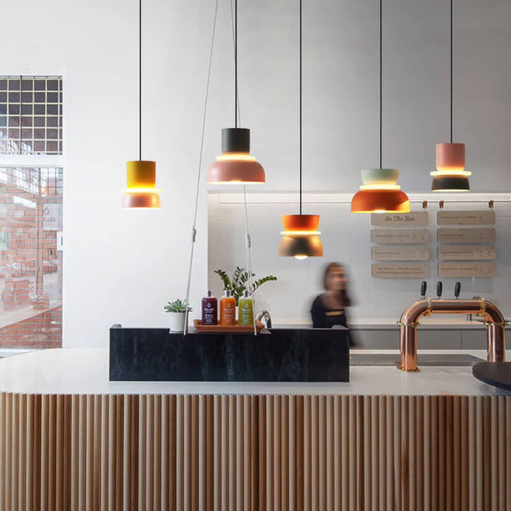 LED Modern Pendant Light Macaron Nordic Style