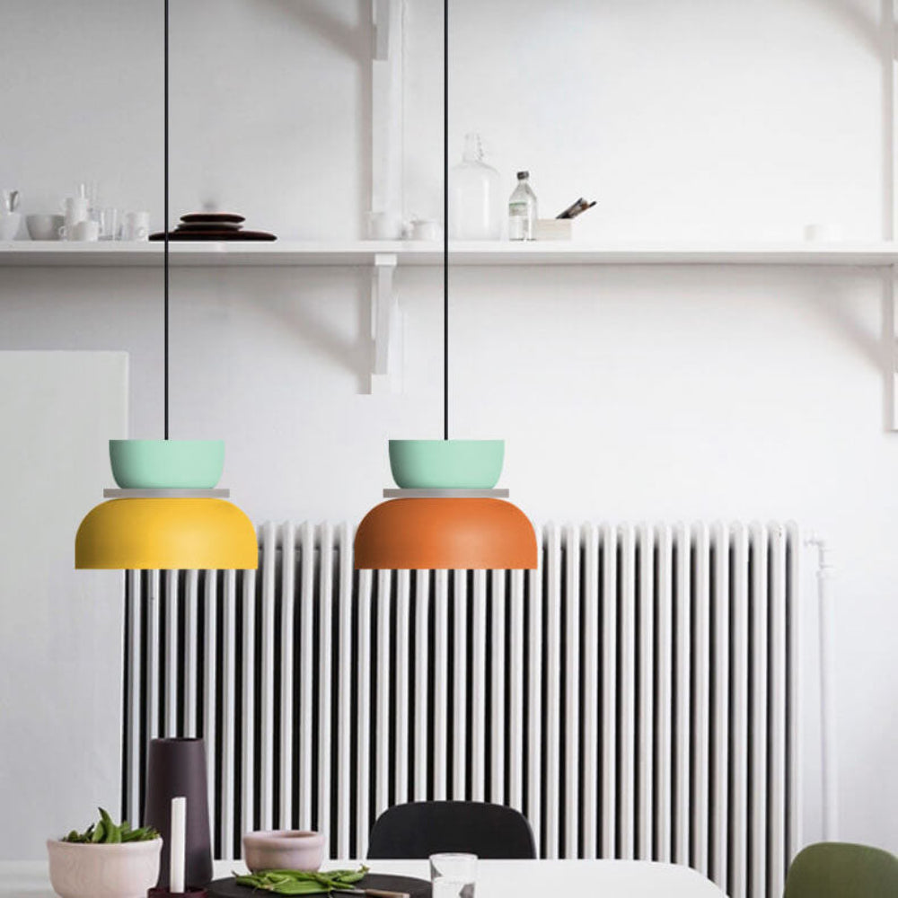 LED Modern Pendant Light Macaron Nordic Style