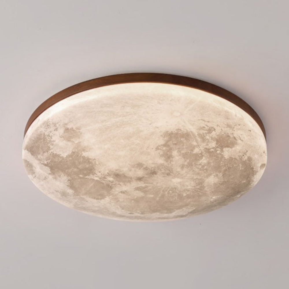 LED Moon Design Ceiling Light Minimalist Style