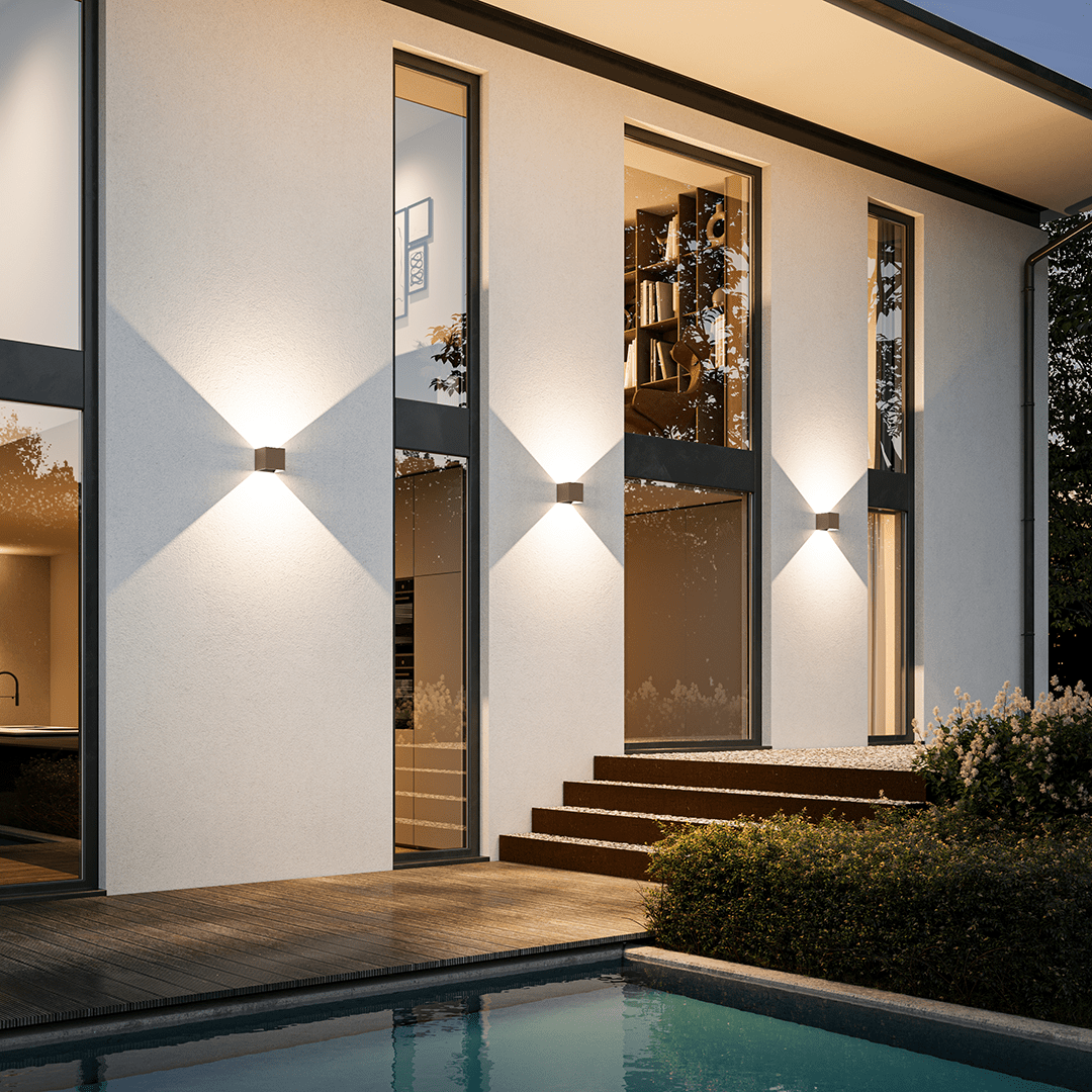 LED Wall Light Adjustable Light Patterns