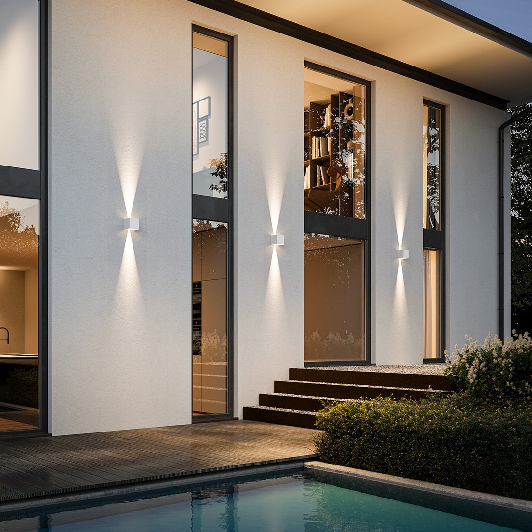 LED Wall Light Adjustable Light Patterns