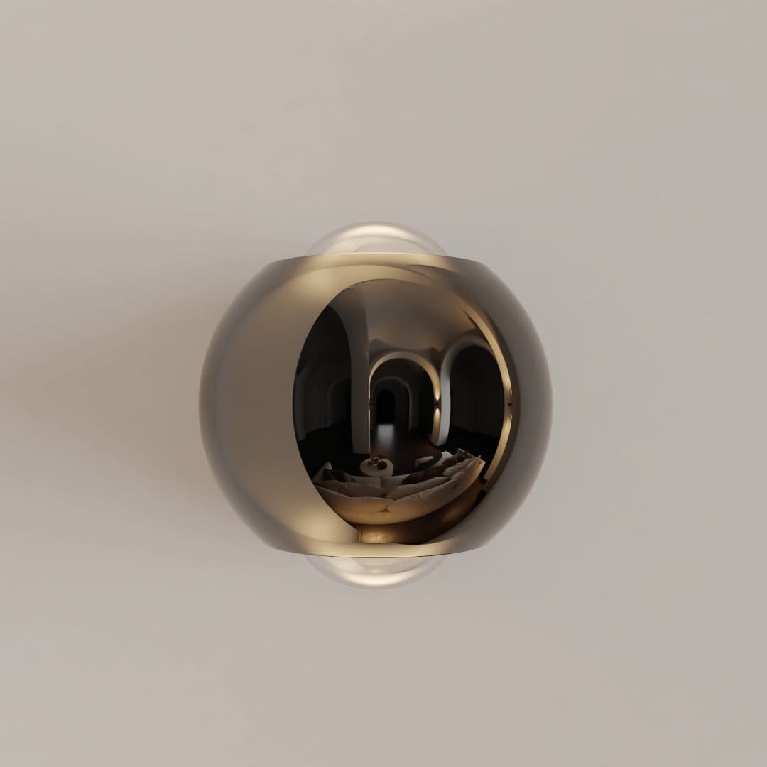 LED Wall Light Chrome Modern Spot Lamp