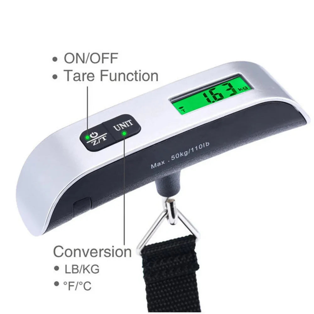 Luggage Scale Digital Hanging Travel Baggage Weight
