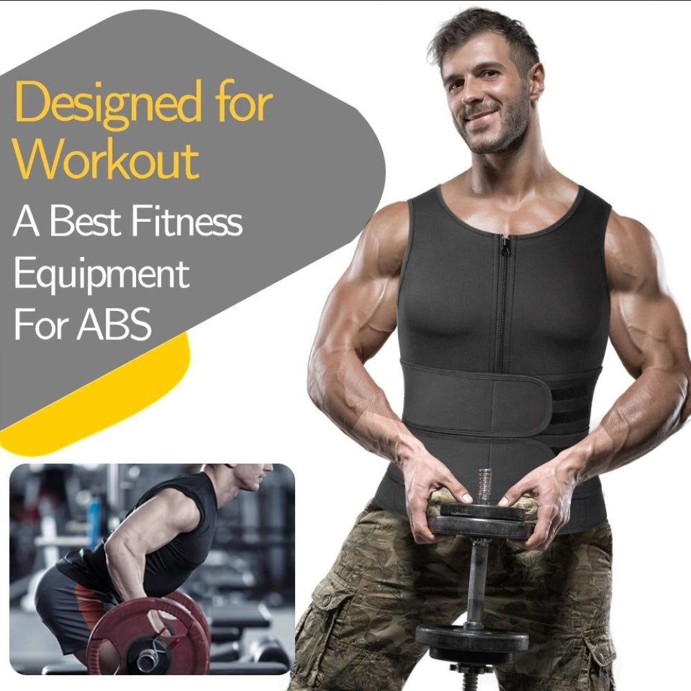 Men's Body Shaper Weight Loss Vest
