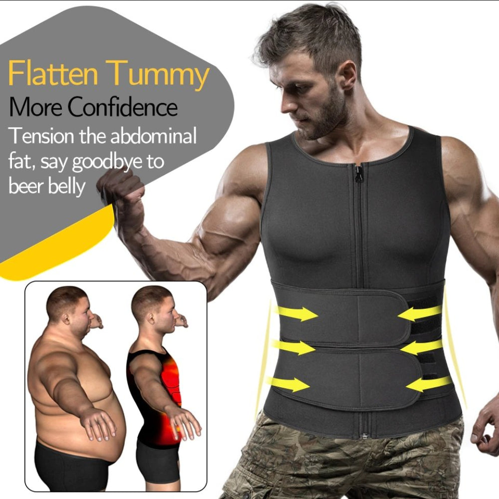 Men's Body Shaper Weight Loss Vest