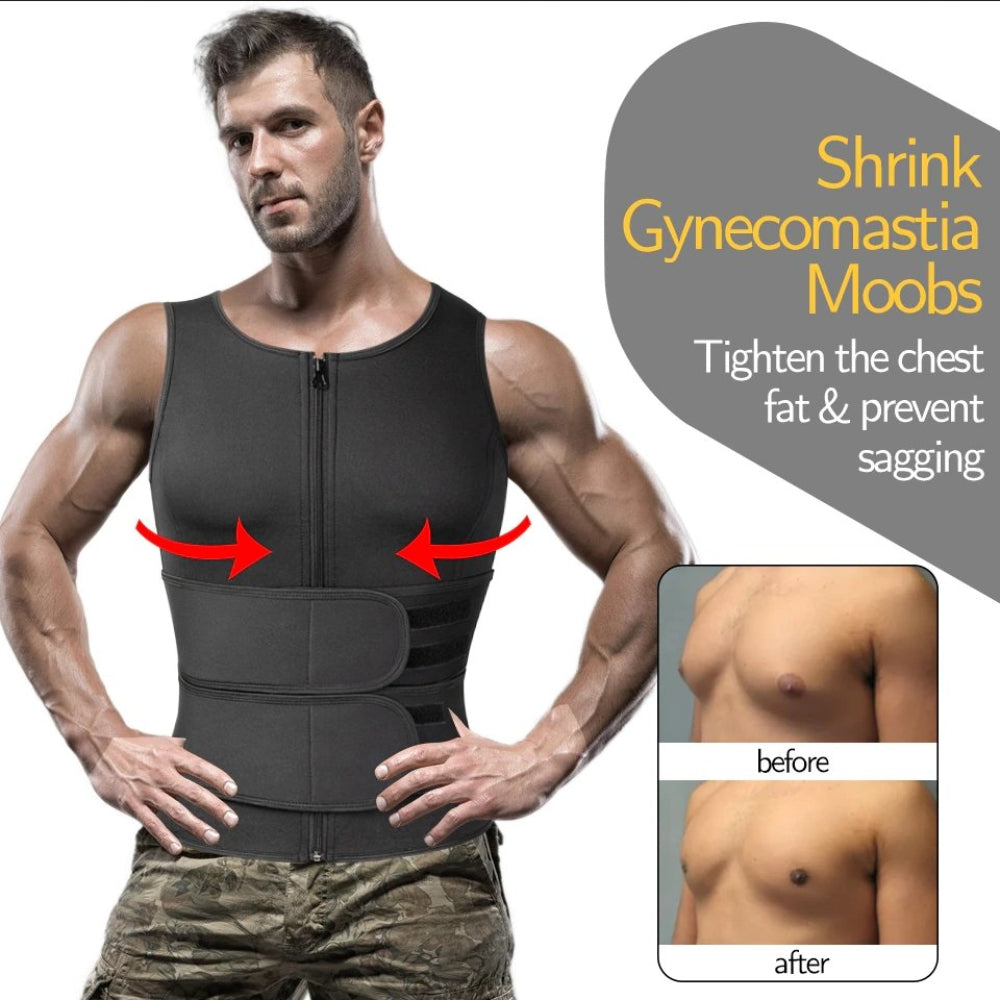 Men's Body Shaper Weight Loss Vest