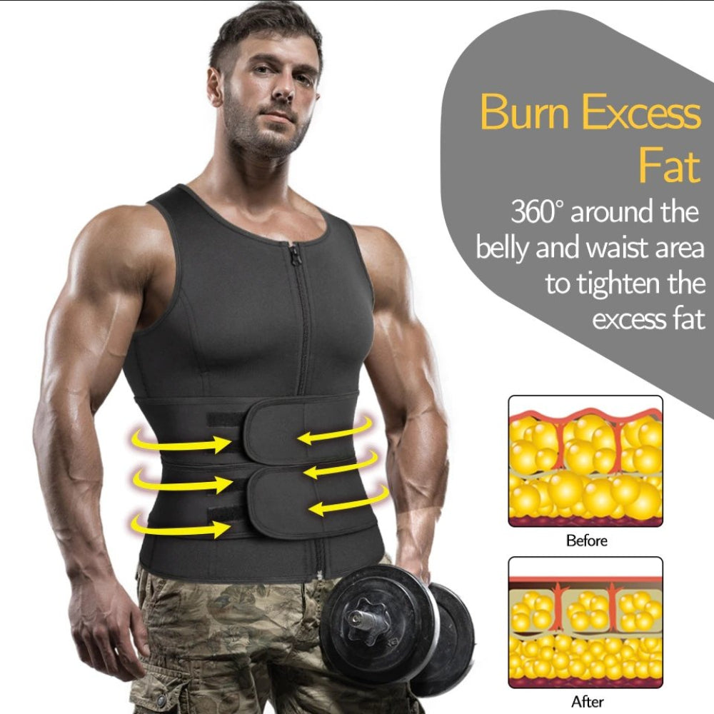 Men's Body Shaper Weight Loss Vest
