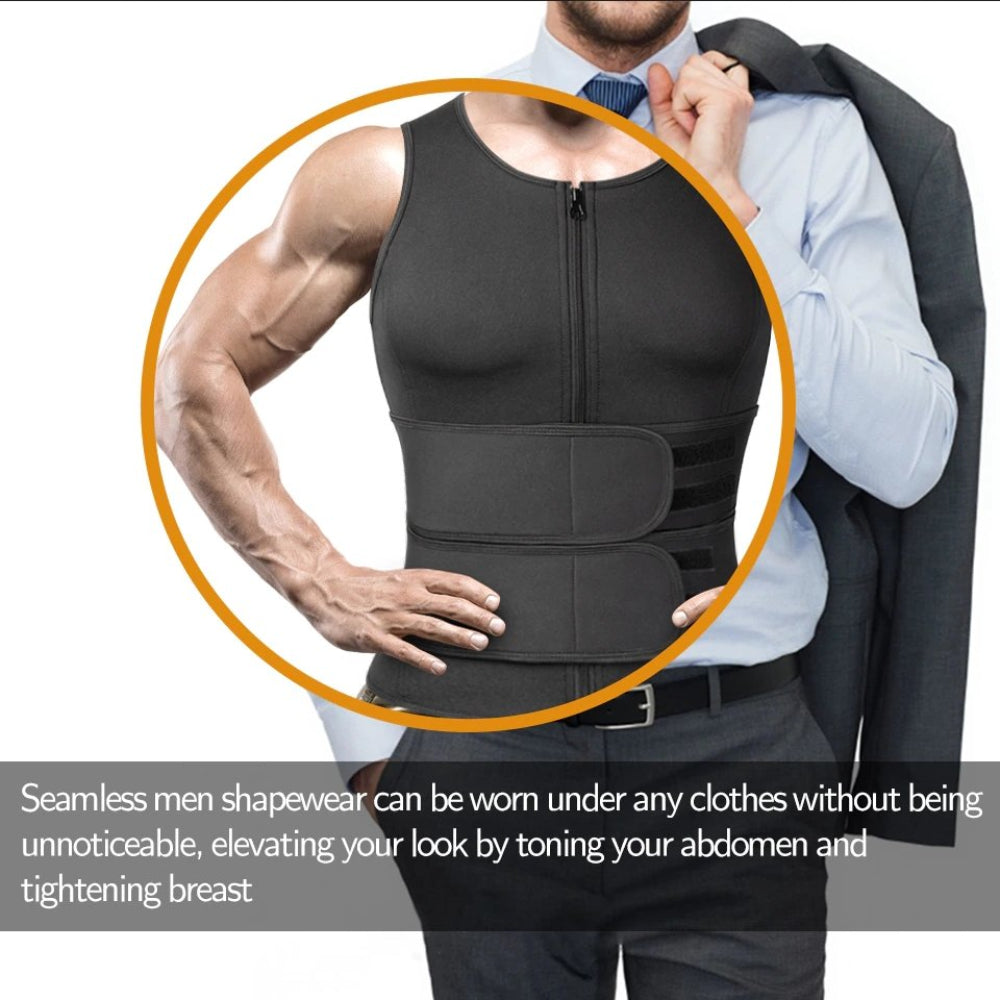 Men's Body Shaper Weight Loss Vest