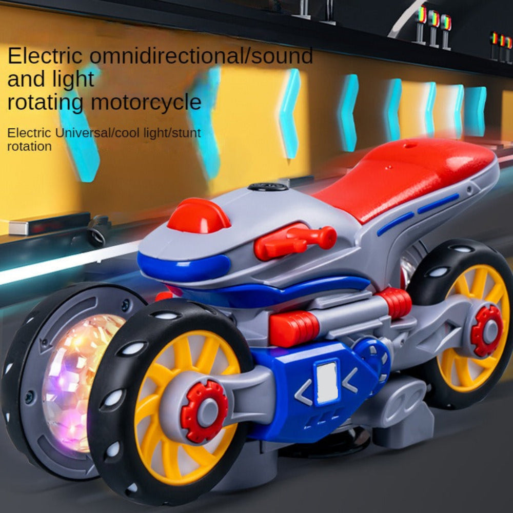 Motorcycle Toy Lights Musical Dancing Motion