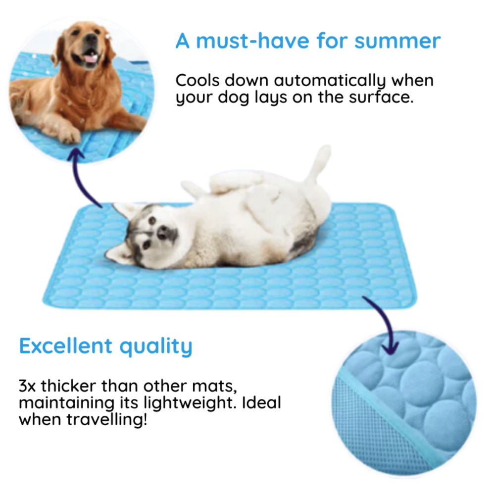 Pet Cooling Mat Indoor Outdoor Pet Bed