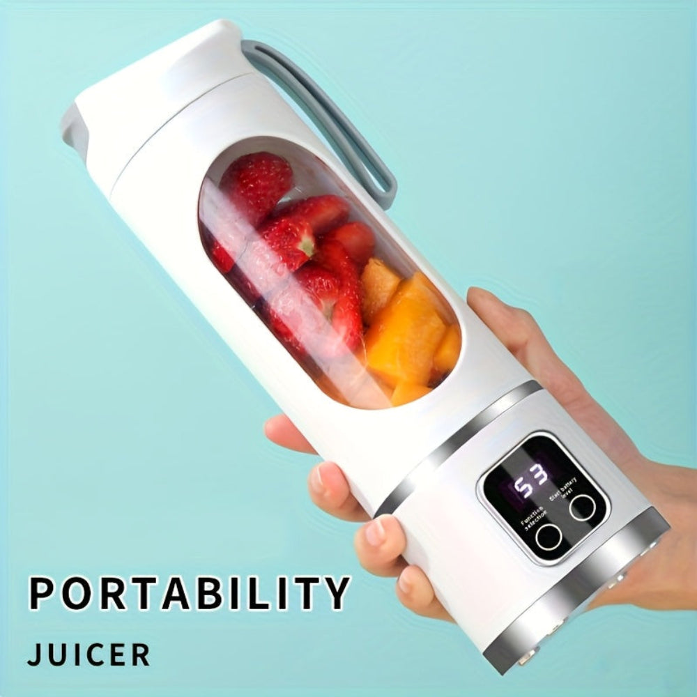 Portable Blender USB Rechargeable Mini Smoothie Juicer