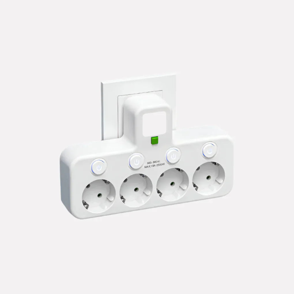 Power Strip Plug Extension USB Type C Surge Protector