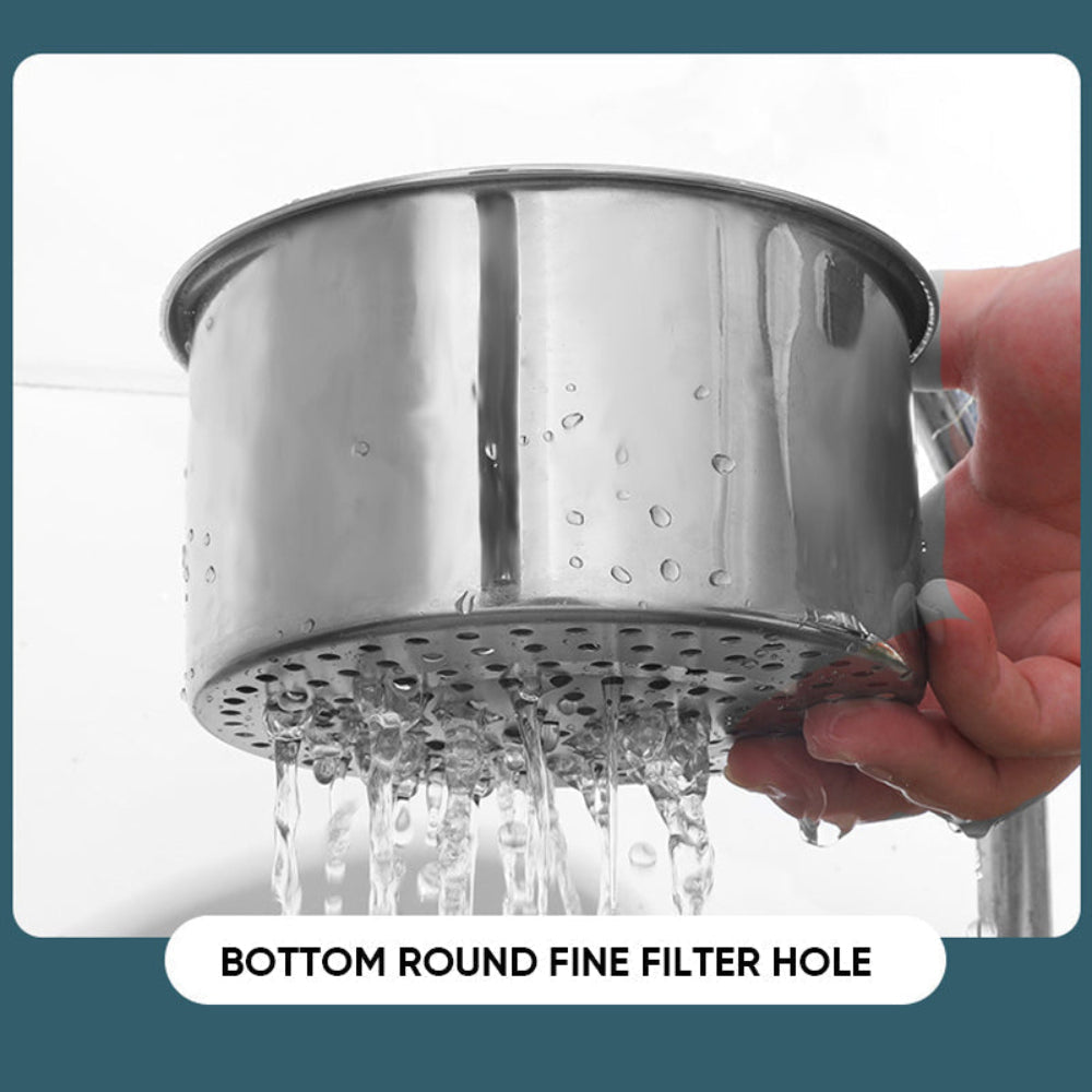 Stainless Steel Swan Sink Strainer Kitchen Basket