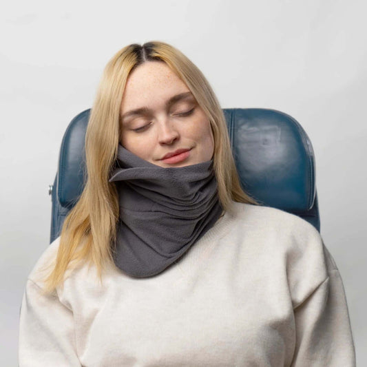 Travel Pillow Wrap Neck Support Compact Upright Rest
