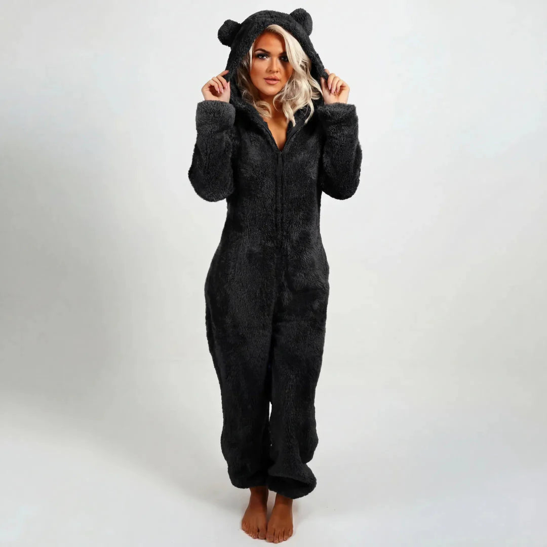 Women's Teddy Hoodie Suit Jumper