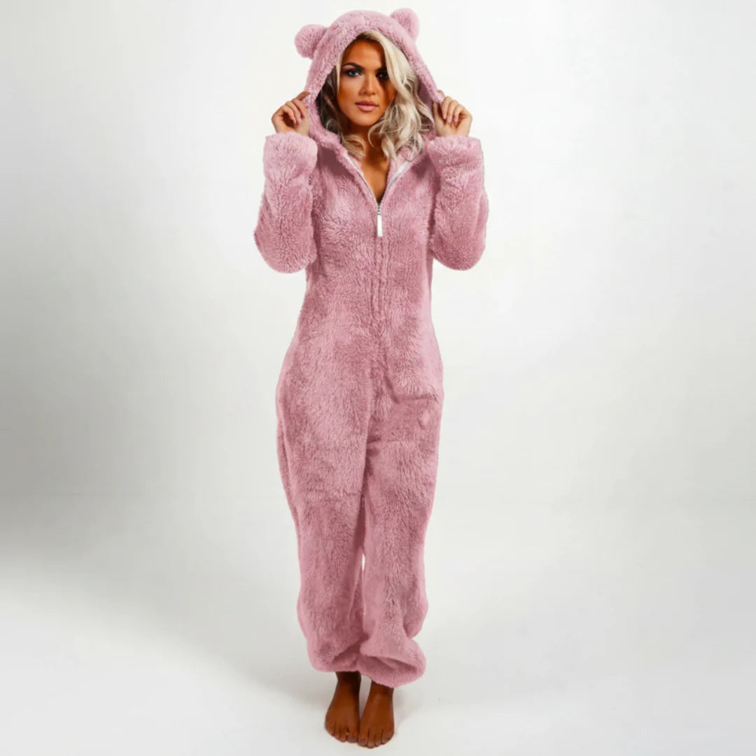 Women's Teddy Hoodie Suit Jumper