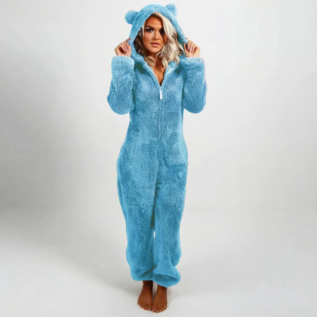 Women's Teddy Hoodie Suit Jumper