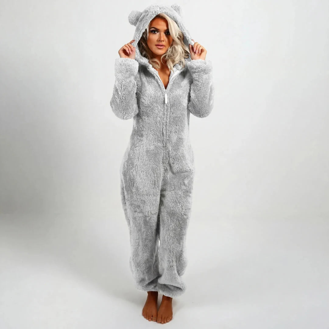 Women's Teddy Hoodie Suit Jumper