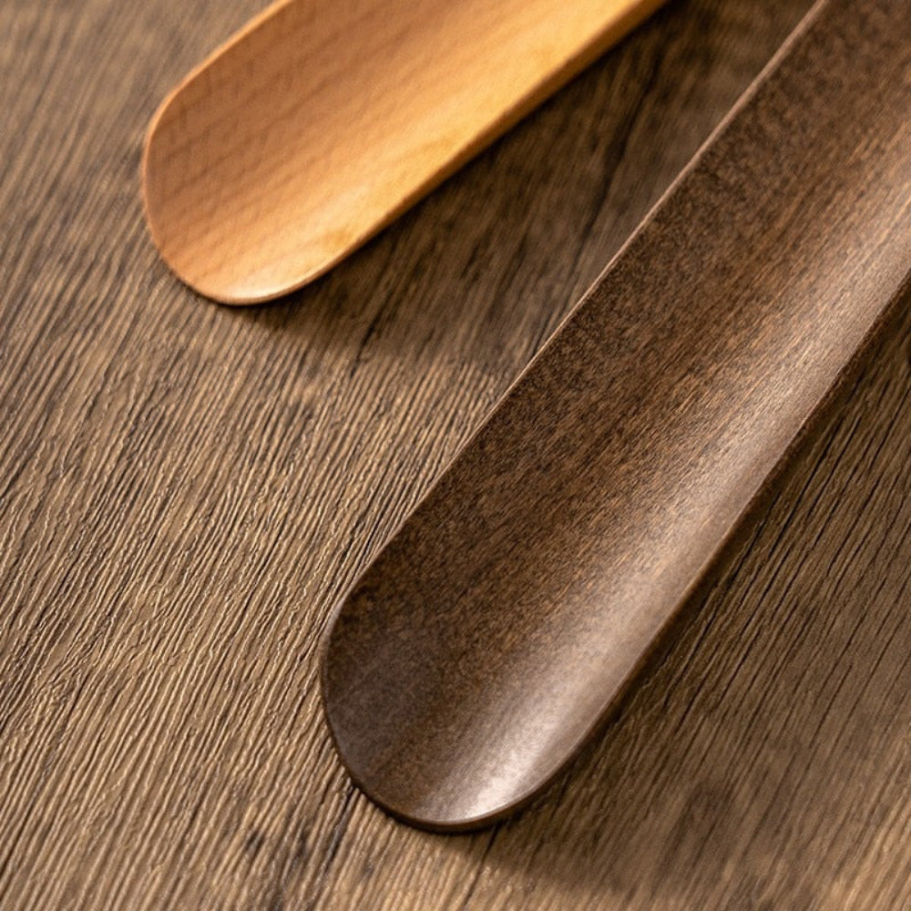 Wooden Shoe Horn Long Handle Practical Footwear