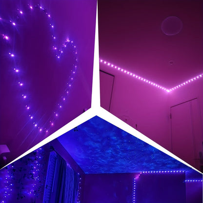 LED Strip Lights 300ft – Colour Changing RGB Light Strip with Music Sync & App Control